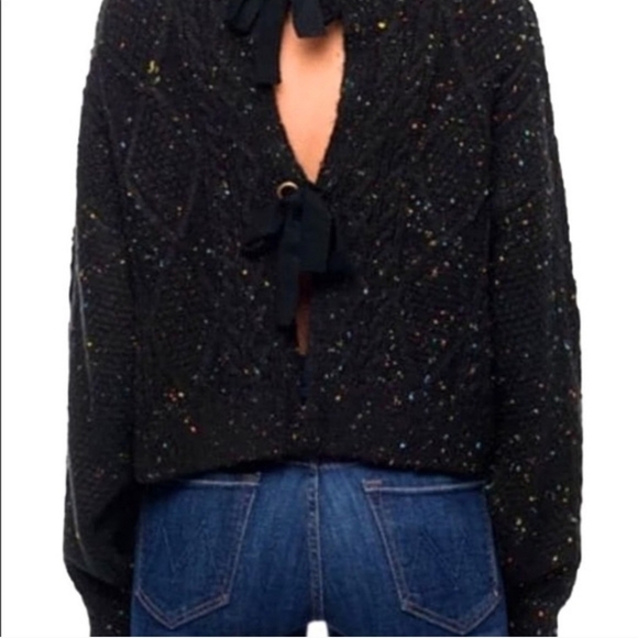 John + Jenn L Speckled Tie Back Sweater - Picture 13 of 13